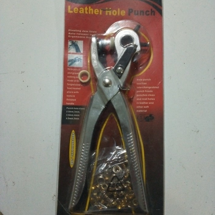 

Mantap Leather Hole Punch Alat Pembolong Sabuk Gasper Sale!!!