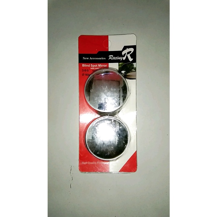 ✅ 2 PCS Kaca Spion Blind Spot Mobil Motor Cermin Tambahan Blind Spot 360 Mirror 2 in 1 Adjustable