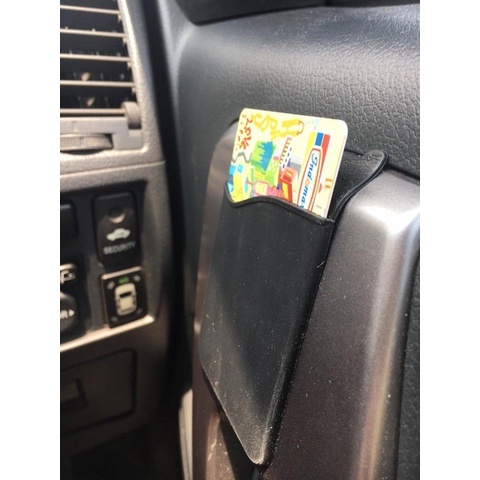 [Z208] Dompet Atm Dompet Kartu Card Holder Tempelan HP 3M Sticky Warna Hitam