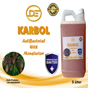 Karbol Pembersih Lantai Anti Bakteri PREMIUM - 5 Liter DE