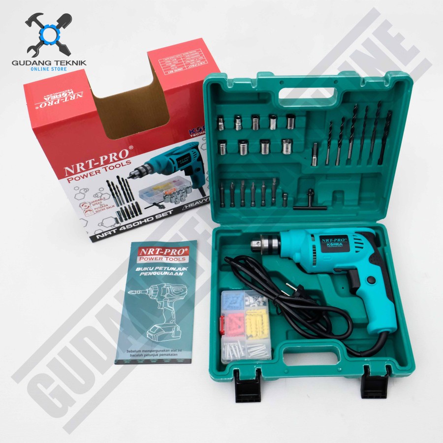 Mesin Bor Tangan Listrik 10mm / Electric Impact Drill 10 mm Mesin Bor Listrik