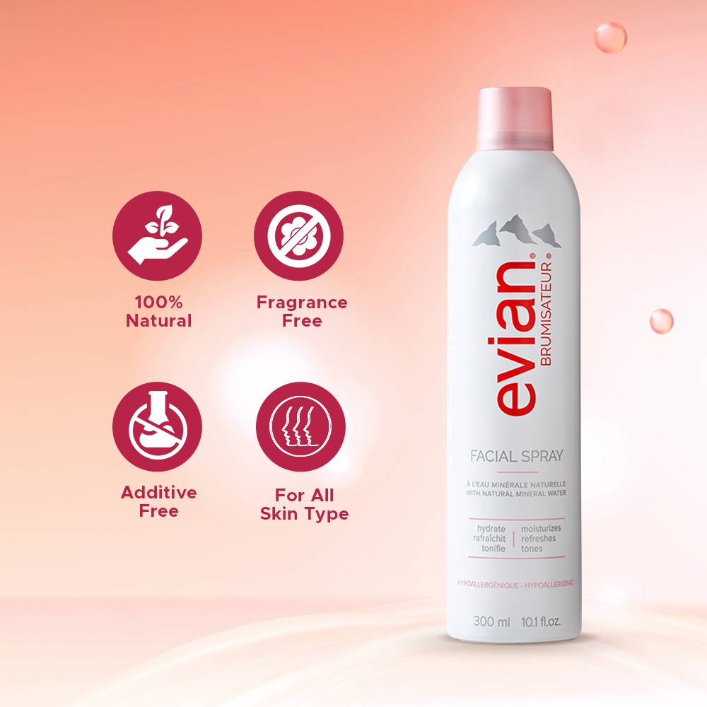 Evian Facial Spray [50/150/300ml] ✓100% ORI ✓BPOM