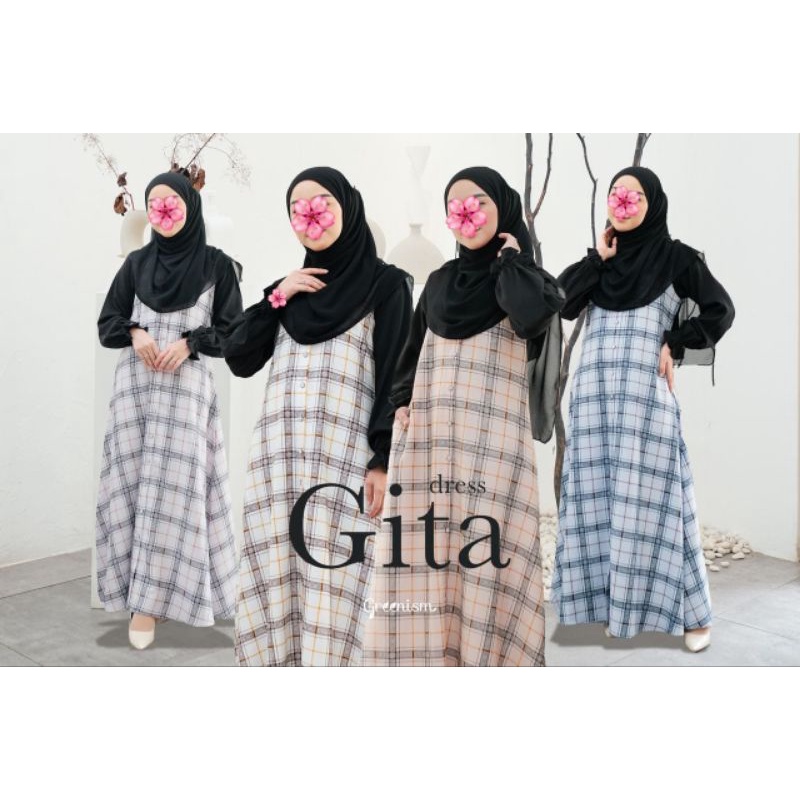 GITA DRESS (GAMIS ONLY) BY GREENISM