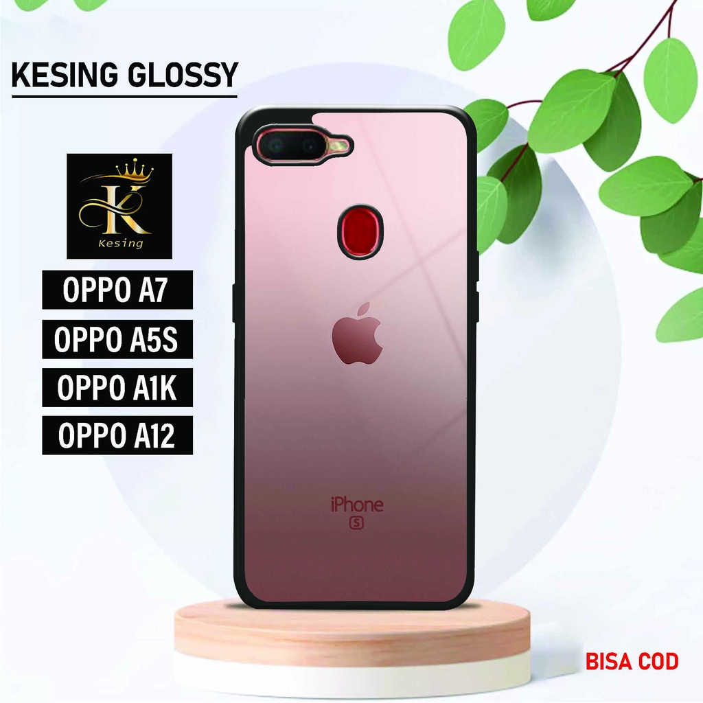 Case Oppo A5S / A7 / A11K / A12 - Pelindung Hp Oppo - Fashion Case Glossy - Case Pria - Case Wanita 