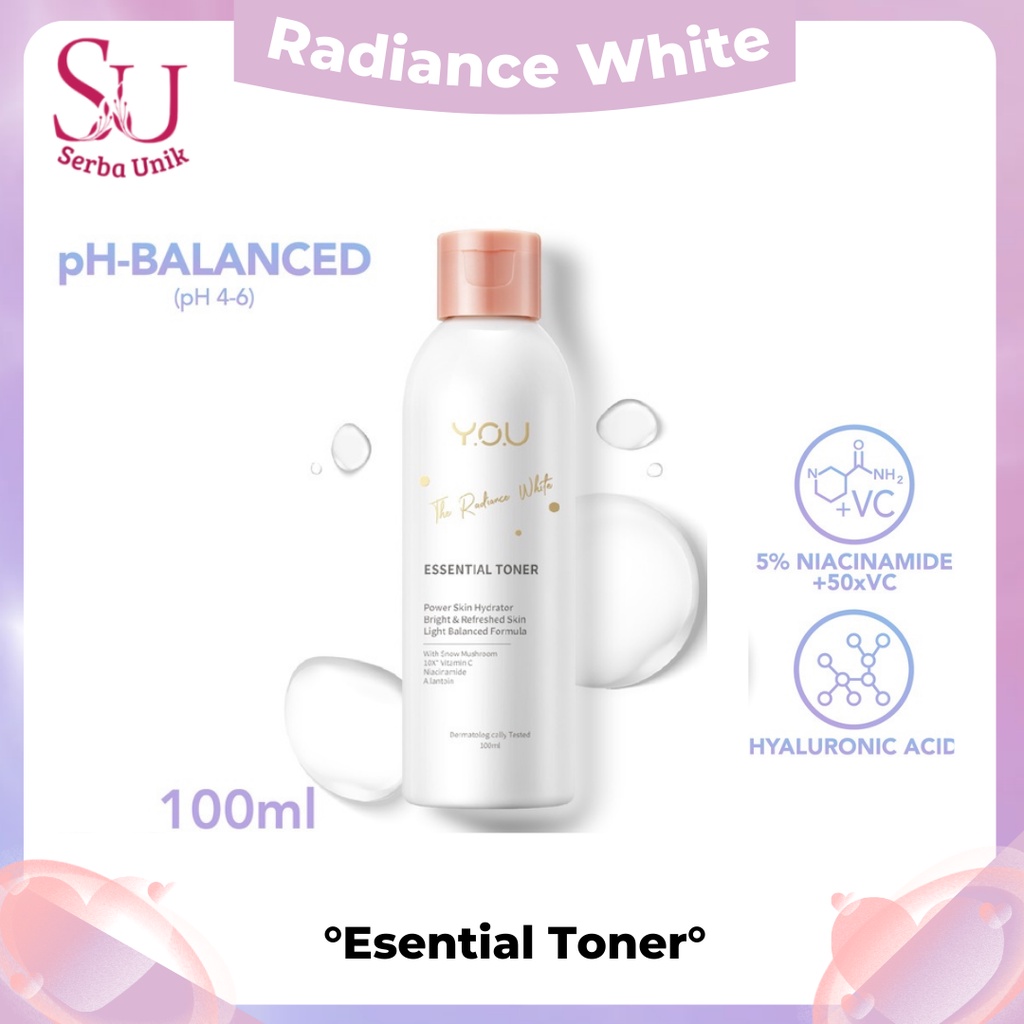 You The Radiance White Essential Toner 100ml