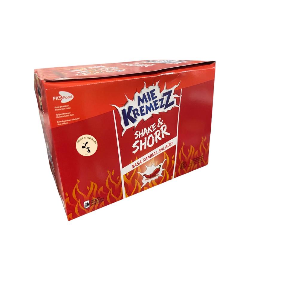 

CODE7d7Cr--Mie Kremezz Shake & Shorr 1000 Isi 20+1 bungkus @16gr