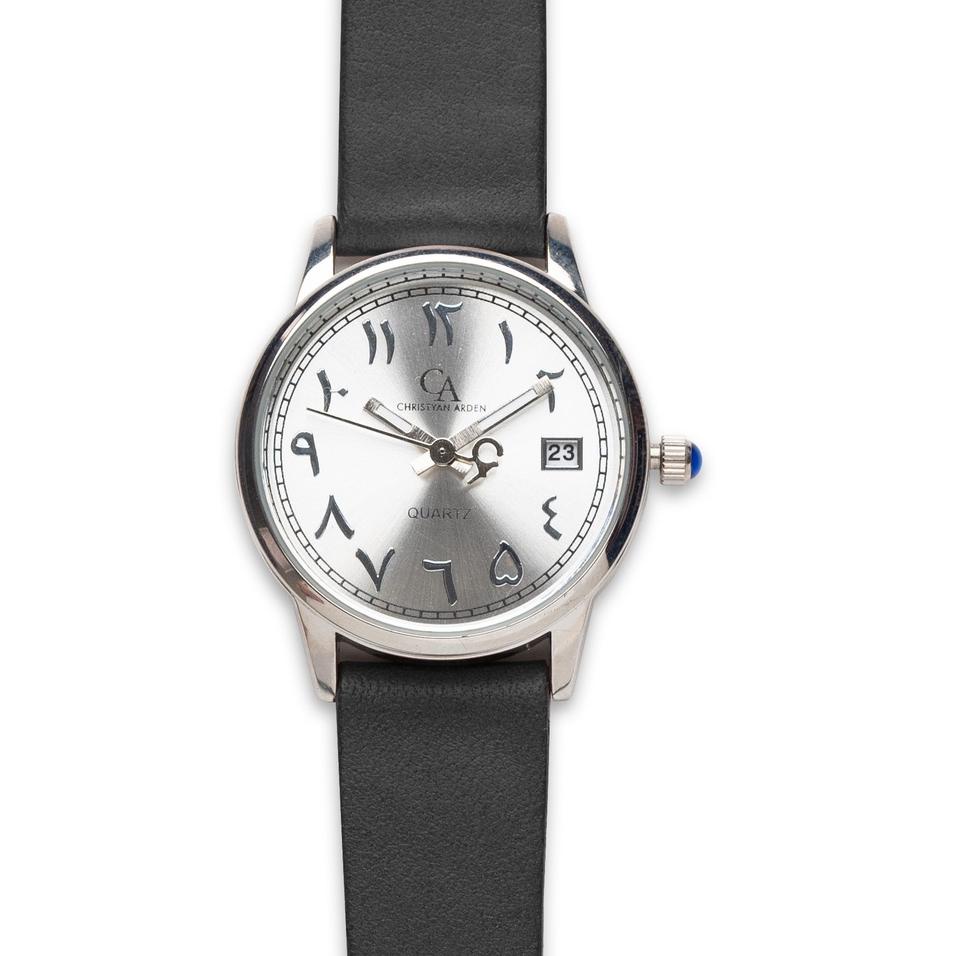 I9A0 Jam Tangan Kulit Wanita Christyan Arden AALI II CA6109 sunburst Dial - Black ap (30mm) Around T