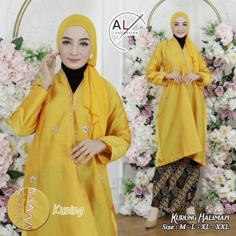 KEBAYA MODERN // KEBAYA ORIGINAL // BAJU KURUNG HALIMAH // KODE LZ