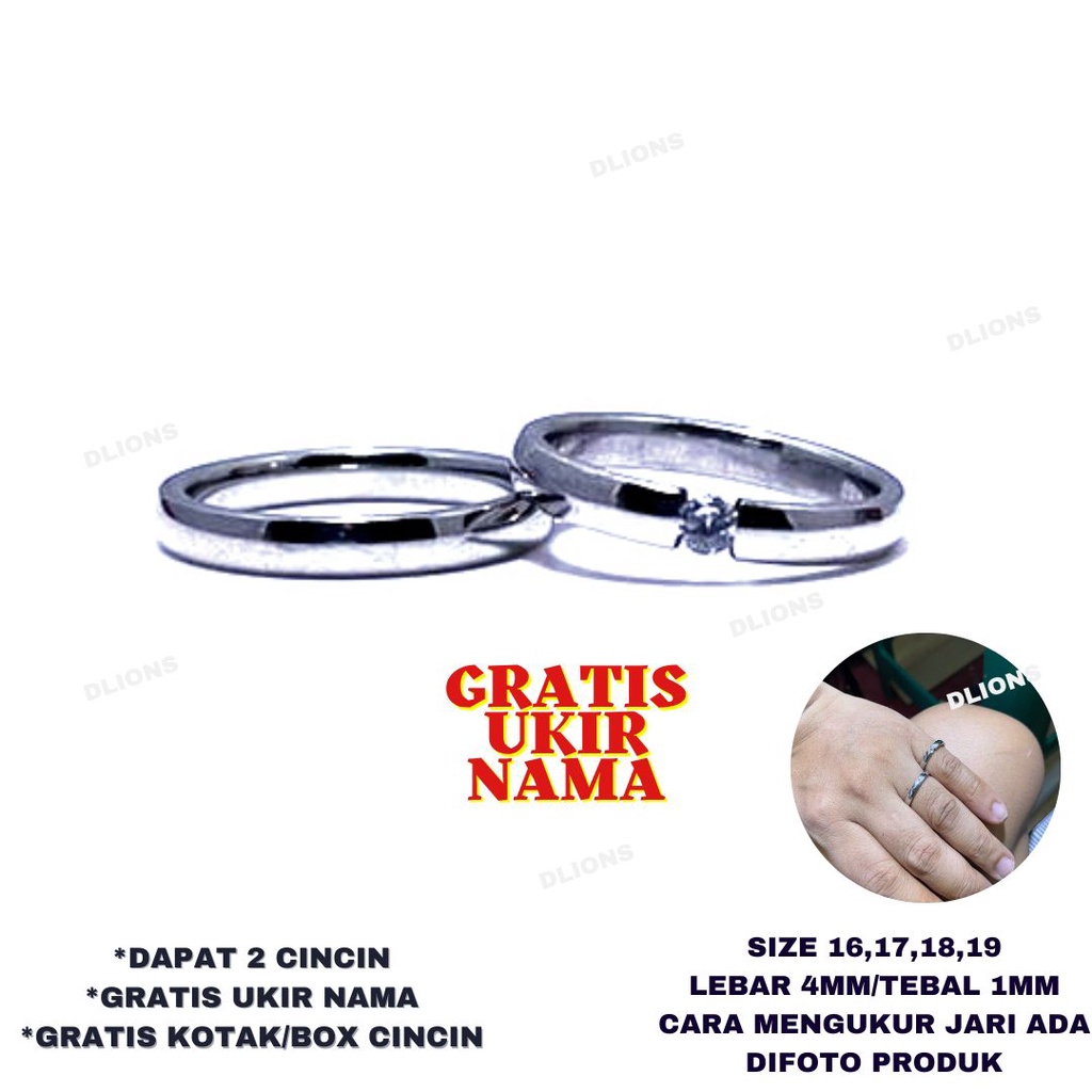 CINCIN TITANIUM ASLI,CINCIN PASANGAN TITANIUM,CINCIN COUPLE TITANIUM TIDAK KARAT,SUDAH DAPAT 2 CINCIN,GRATIS UKIR NAMA,FREE GELANG COUPLE,FREE BOX CINCIN(ISI DUA CINCIN BUKAN BOX ISI 1)