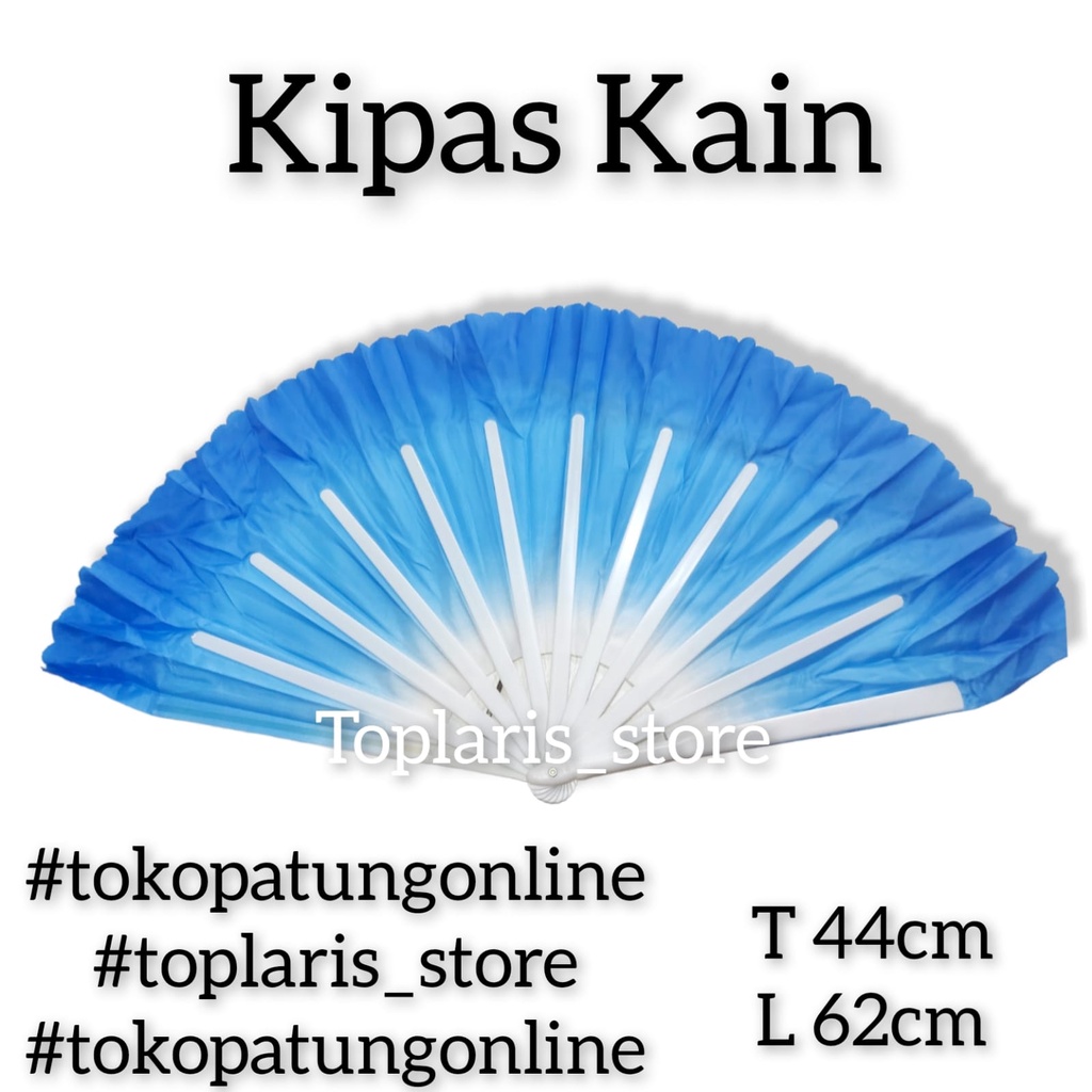 Kipas Nari Kain polos