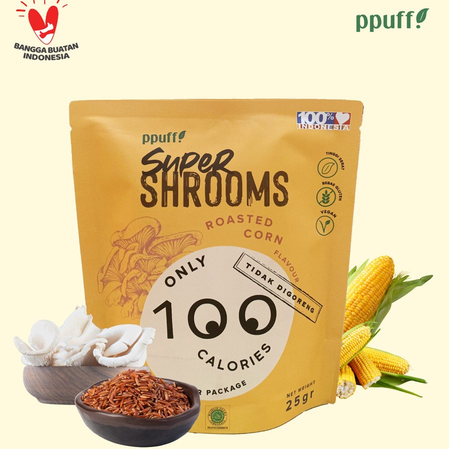 

Ppuff! - Super Shroom Roasted Corn 25gr