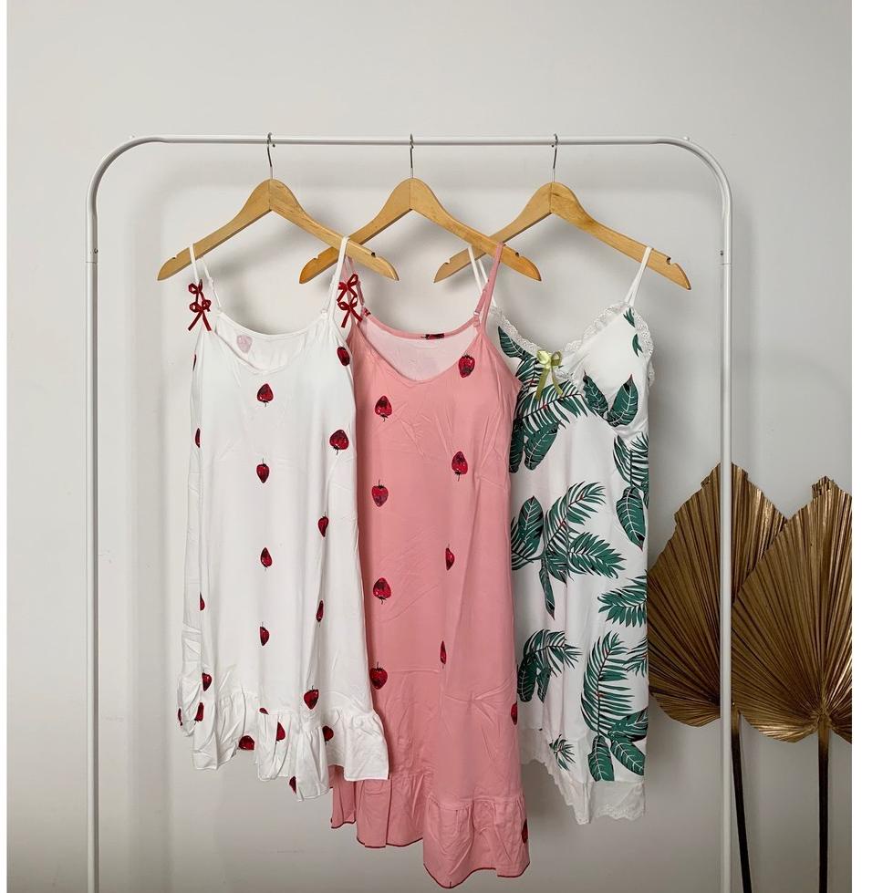 LRD.18Oc22ž ‣ Setelan Baju Import Tanktop Piyama terusan / Baju Tidur Wanita LingeriQ