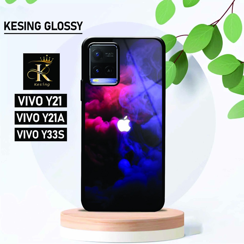Case Vivo Y21 / Y21S / Y21A / Y33S - Casing Vivo Y21 - Softcase Glossy Vivo - Case Vivo Y21S - Silik