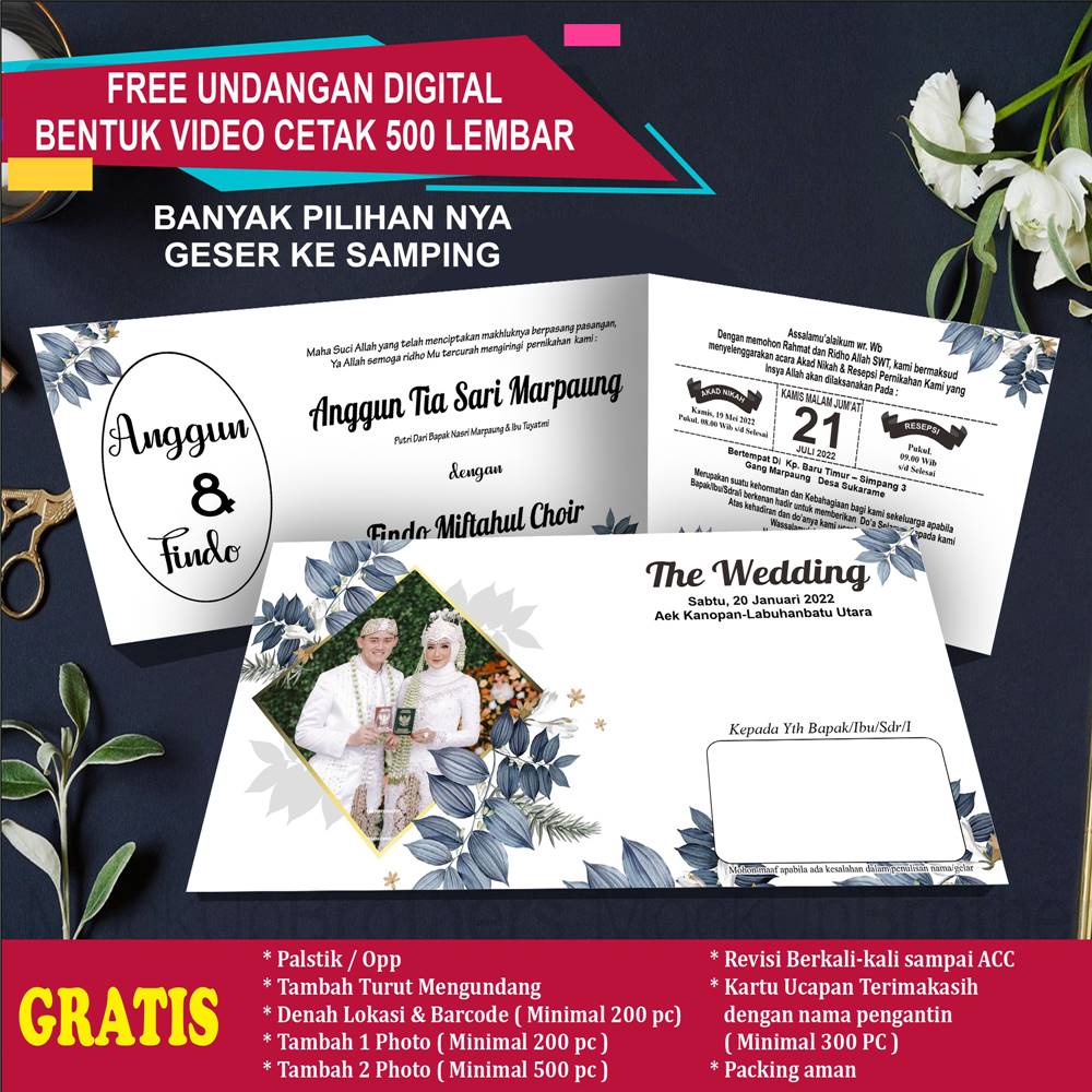 Surat Undangan Pernikahan Undangan Pernikahan Foto Undangan Pernikahan Keren Undangan Pernikahan Ter