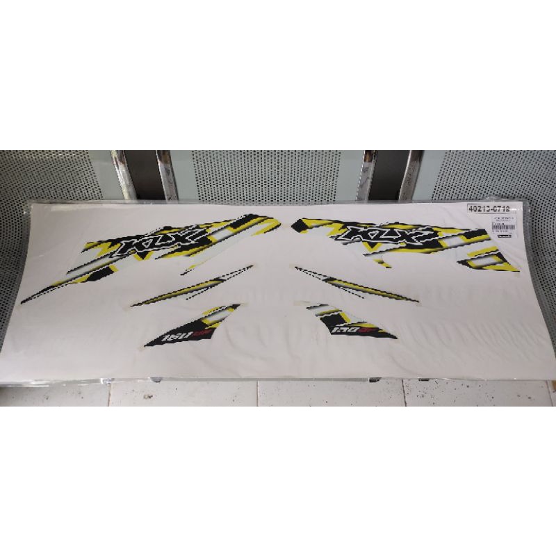 LIS STRIPING KLX BF KUNING 2018 ORIGINAL