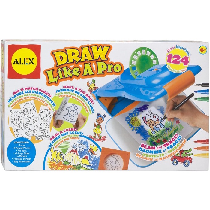 

Mudah Alex Art Draw Like A Pro / Mainan Led Gambar Anak Diskon