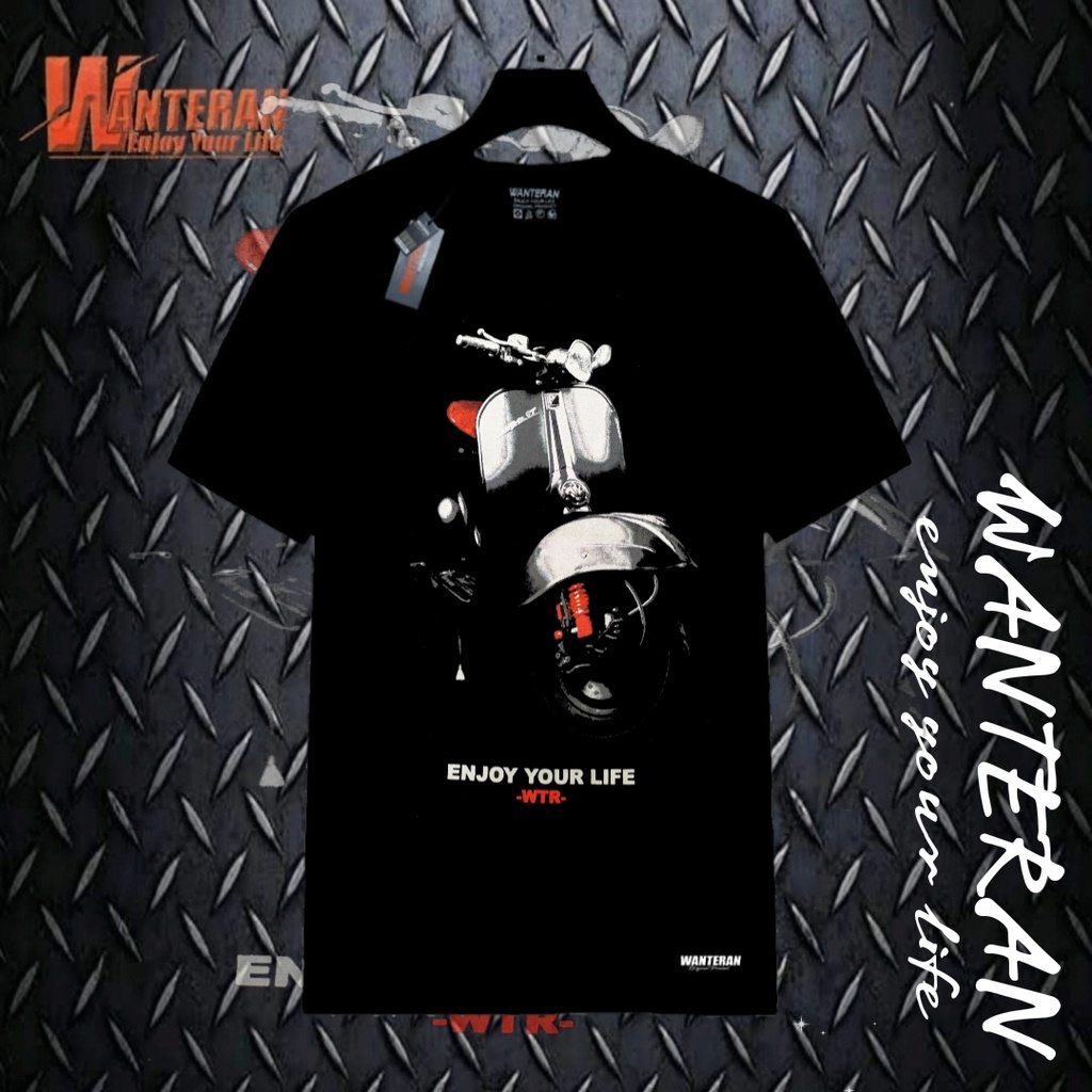 Kaos Distro Bandung Original Voltker Murah / Baju Pria Distro