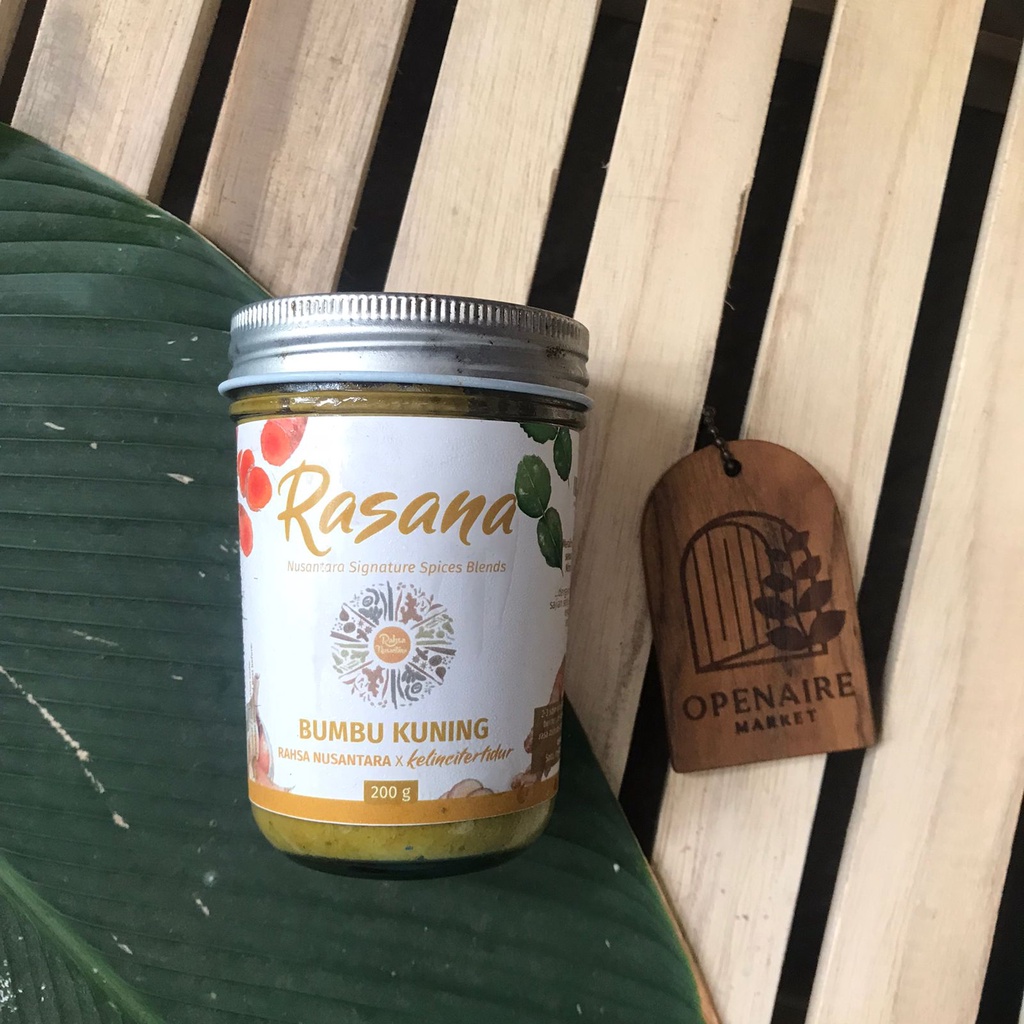 RASANA - Bumbu Dasar Kuning by Rahsa Nusantara 200gr | Alami Tanpa Pengawet