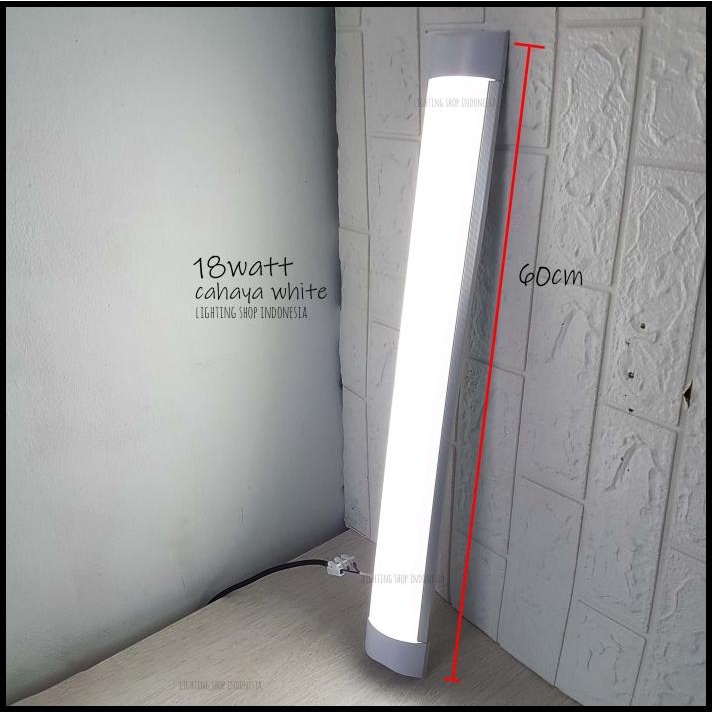 Kap Lampu Led Panjang Outbow Tube Neon Led 18W Ganti T5 T4 T8