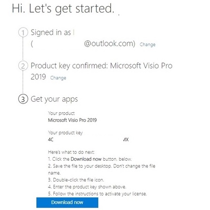 Visio 2019 Pro | Project 2019 Pro [Original Serial Number]