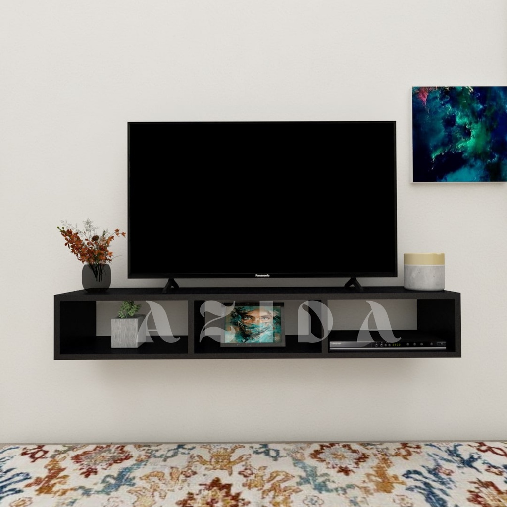 Rak TV Minimalis Modern Rak TV Gantung Rak Dinding Minimalis Gantung Rak Dinding Tempel