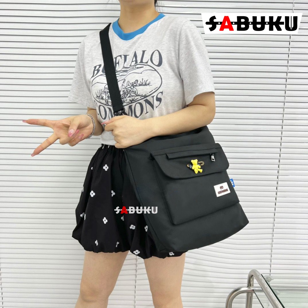 Tas Totebag Fashion Wanita Resleting Tas Sekolah Wanita Tas Selempang Bahan Lembut Dan Halus Fashion Korea -270