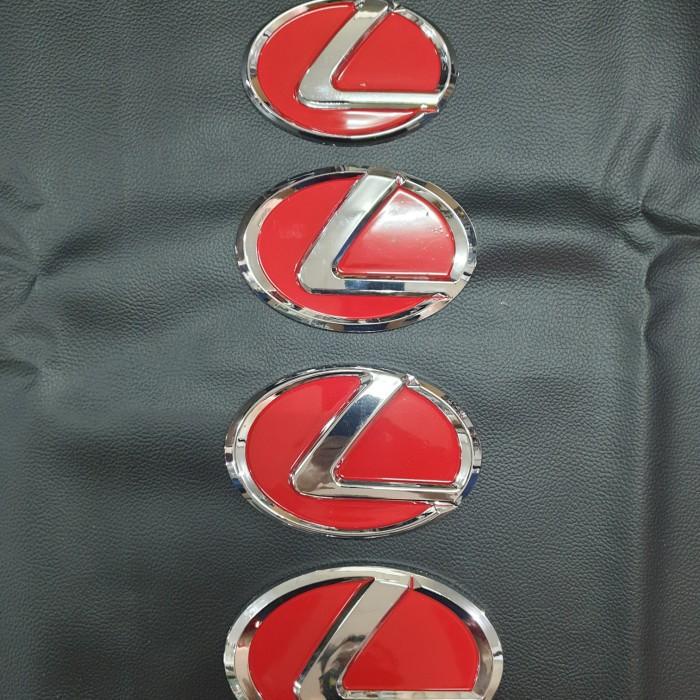 Emblem / Logo Lexus merah