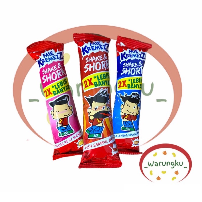 SATUAN Mi Kremezz Shorr Aneka Rasa Mi Kremes Snack Aneka Rasa