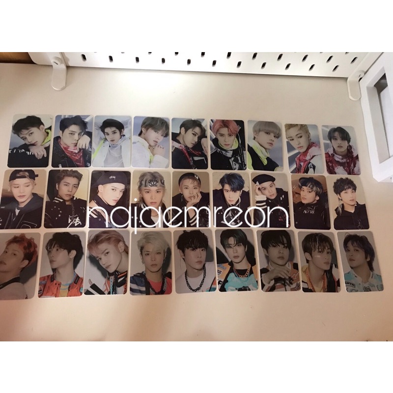 pelunasan & ready stock sharing repackage photocard set md 6th anniversary nct 127