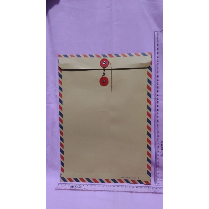 

Dijual Amplop Coklat Tali Uk Folio Lamar Kerja 1Pack = 50Pcs Ready Bagus Diskon