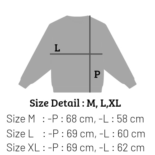 SWEATER CREWNECK POLOS PRIA DAN WANITA BEST SELLER