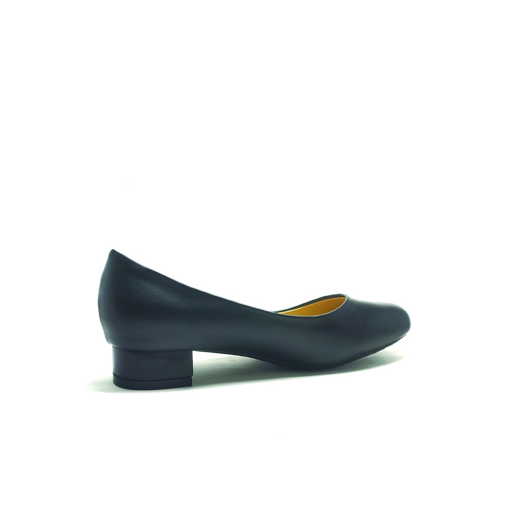 Workswell Sepatu Kerja Wanita Low Heels 3cm Kode SCOLL-3 Warna Hitam Dove.