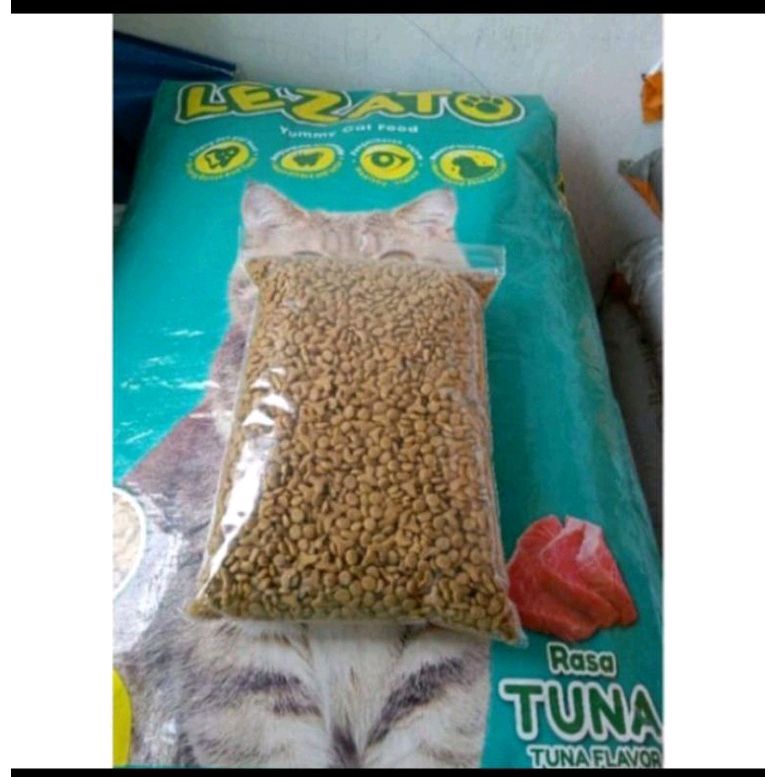 Makanan kucing promo Lezato Tuna adult Paket 10kg -GOJEK ONLY- makanan kucing dewasa lezato promo