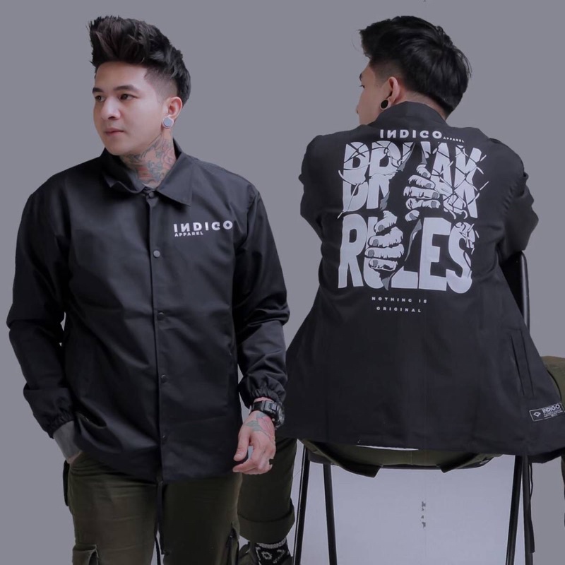 JAKET COACH PRIA - JAKET WINDBREAKER SALVIO HEXIA - JAKET PRIA COACH ORIGINAL - JAKET COACH