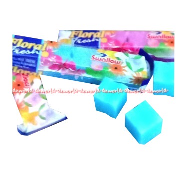 Swallow Kamper Kamar Mandi Fruit Fresh Pengharum 6Pcs Swalow Kampers Kotak Penghilang Bau Kamar Wc Toilet Nyengat Bagus Campers