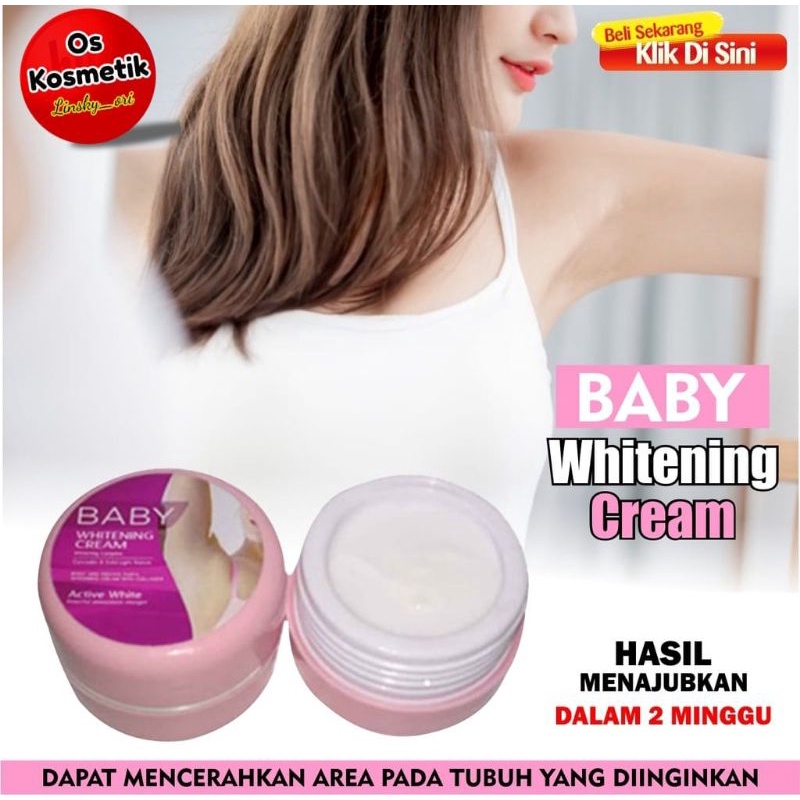 BABY WHITENING CREAM - CREAM KETIAK LEHER LIPATAN DLL
