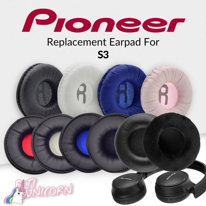 Earpad Earcup Ear Cushion Pioneer S3 S 3 s-3 Busa Pad Foam bantalan