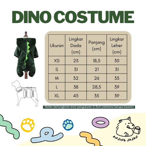 Baju Anjing Kucing Model Dinosaurus | Hoodie Anjing Kucing Dino | Pet Clothes | Baju Anjing Kucing Murah