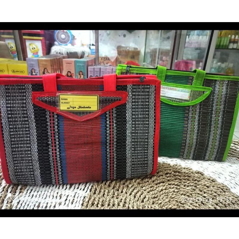 Tas Hajat Tikar Tas Wanita  Tas Hajatan tikar Tas Parsel Tas Tenun Tikar Tas Lebaran Tas Hampers