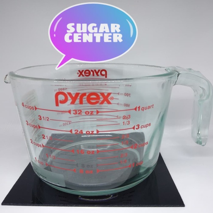 Pyrex Gelas Ukur 32 Oz/Gelas Ukur Pyrex Kapasitas 946 ml