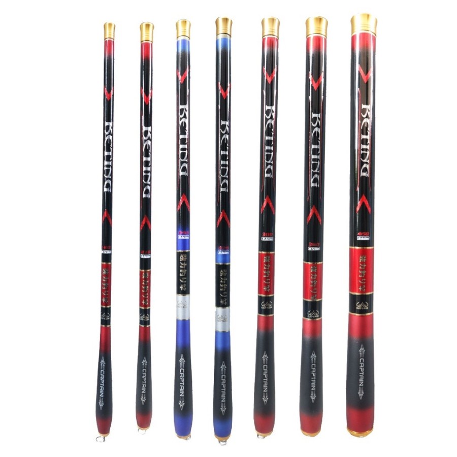 JORAN PANCING TEGEK RUAS PENDEK CAPTAIN KETING CARBON RINGAN KAKU KUAT - 180