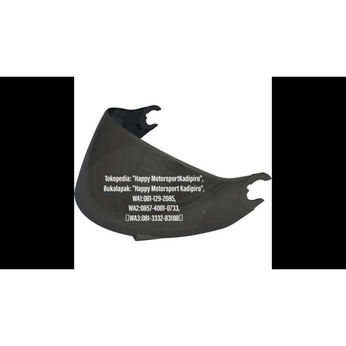 PRODUK- VISOR KACA HELM KHUSUS HELM SHARK SKWAL ORIGINAL FRANCE HITAM SMOKE .