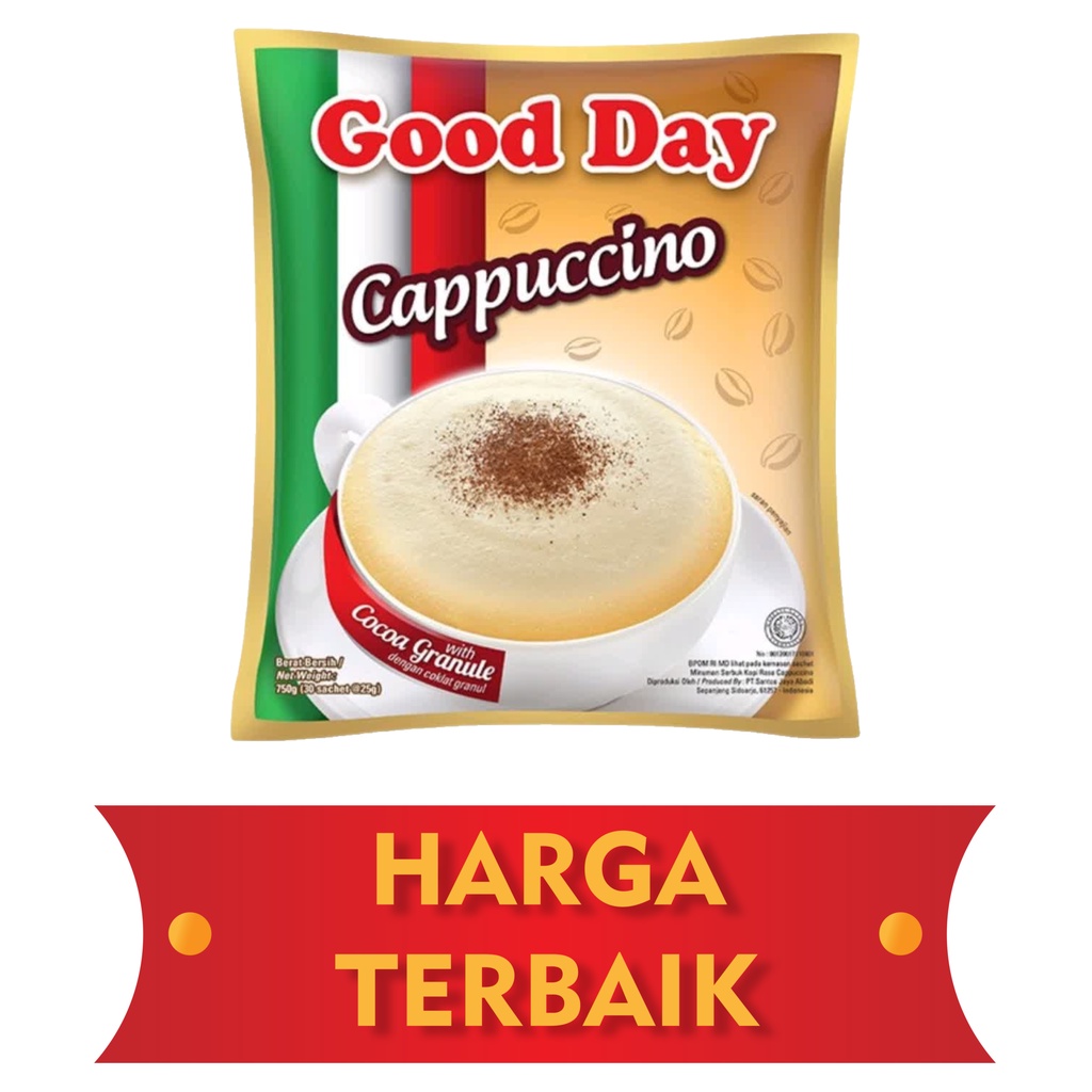 

MURAH LEBAY...!!! GOOD DAY CAPPUCCINO 1 PCS