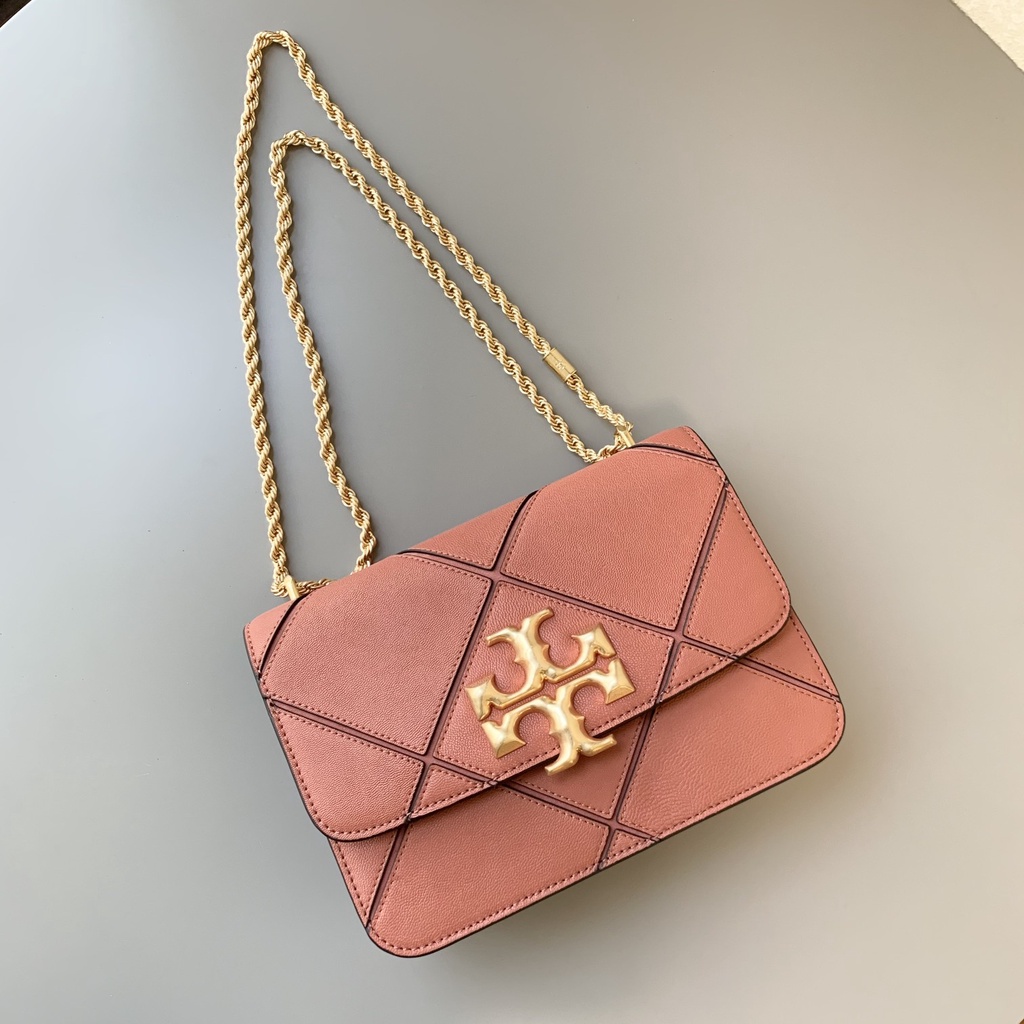 [Instant/Same Day]  73590  size:25cm  Original TB Small Size cowhide material lady single shoulder bag cross body bag chain bag  zxgz