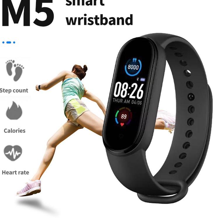 H9T2 M4/M5/M6 Waterproof SmartBand Original Jam Tangan Sport Smartband Tracker  Olahraga SLV