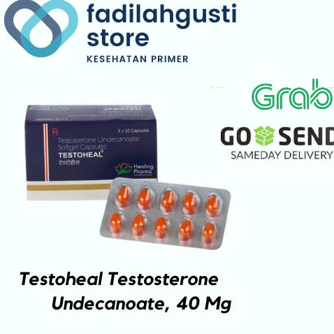 Testoheal Testosterone 40 mg, 10 Tablets Original