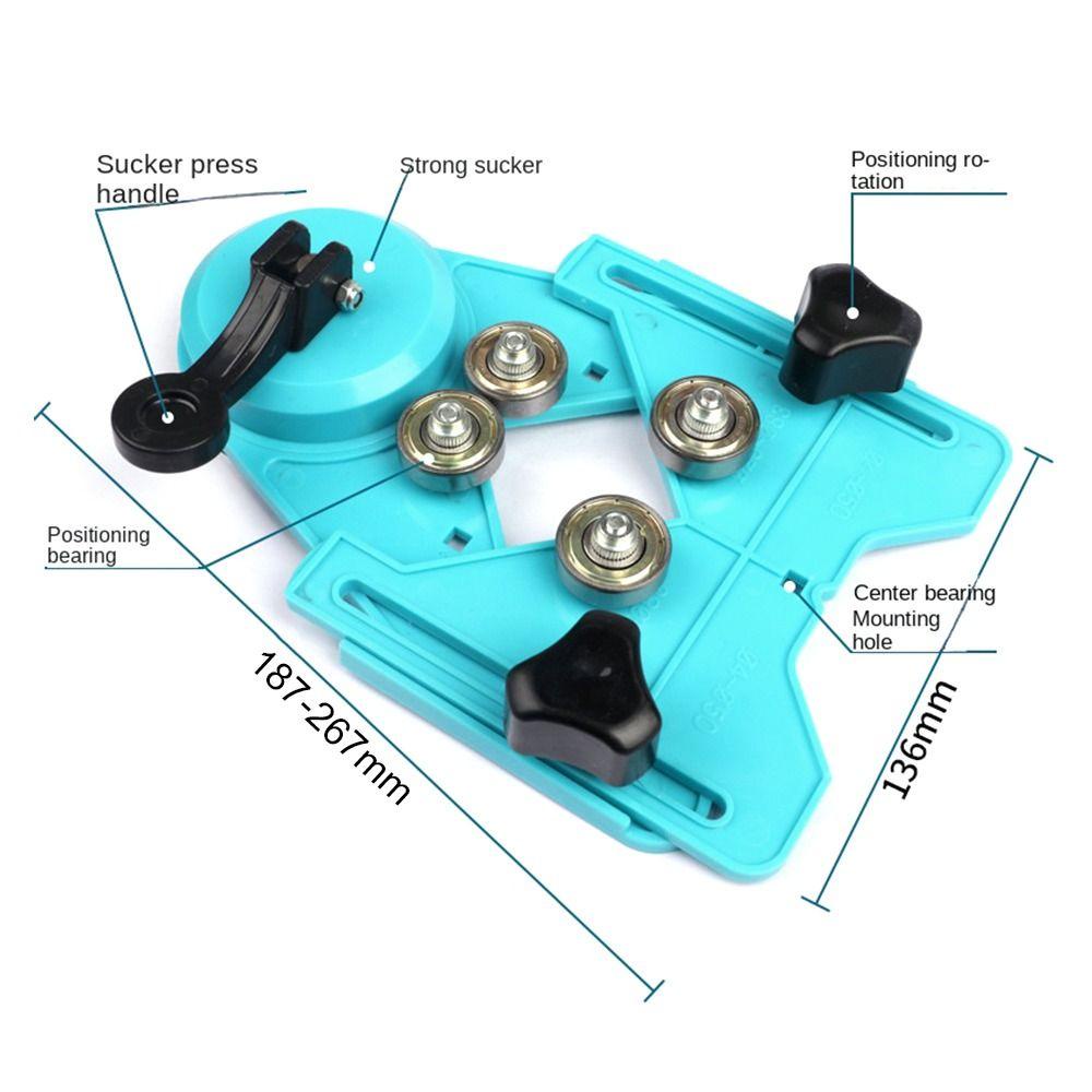 Solighter Drill Guide Holder Posisi Power Alat Aksesoris Drill Locator