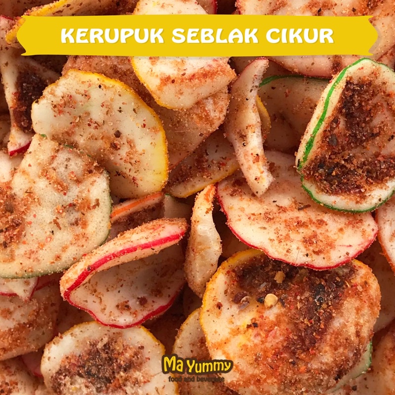 

Kerupuk Seblak Cikur 100gr