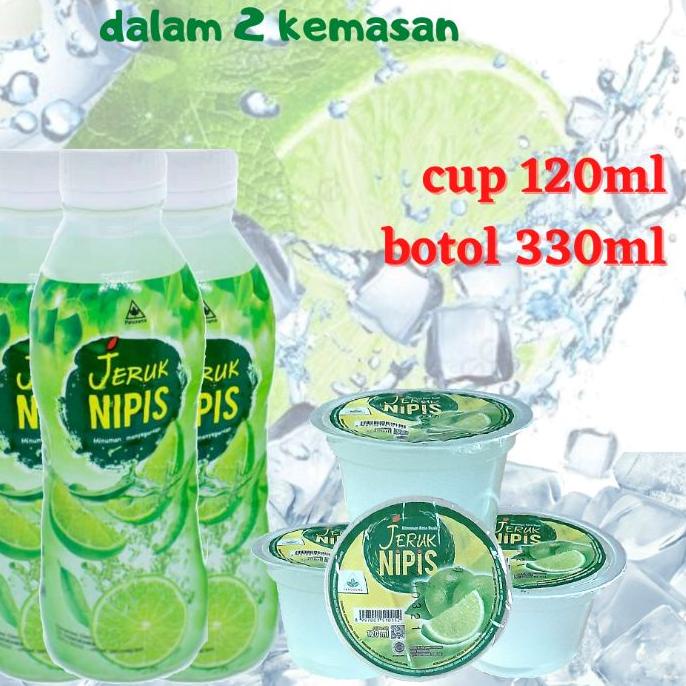 

10.10 Terlaris 1 dus Sari jeruk nipis botol 330ml isi 24 botol 