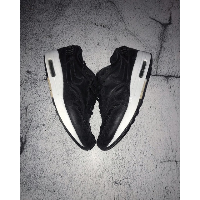 AIRMAX 1 WOVEN BLACK SIZE 41 ORIGINAL(Not patta)